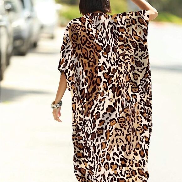 Leopard Kaftan  - Picture 2 of 6